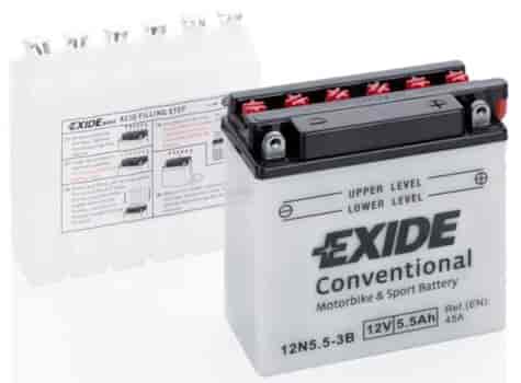 AKUMULATOR EXIDE 12N5,5-3B 5,5Ah