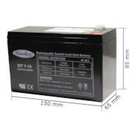 AKUMULATOR OT 7A-12V 7Ah