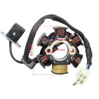 APARAT ZAPŁONOWY STATOR ATV 125 6 CEWEK WARIANT 2 HB