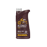 OLEJ MANNOL 4-TAKT POWERBIKE 15W50 1L 7832