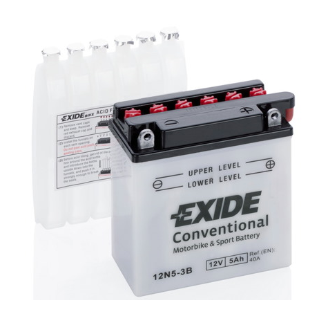 AKUMULATOR EXIDE 12N5-3B 5Ah