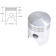 TŁOK JAWA 350 12V NOMINAŁ PRAWY 58,00mm