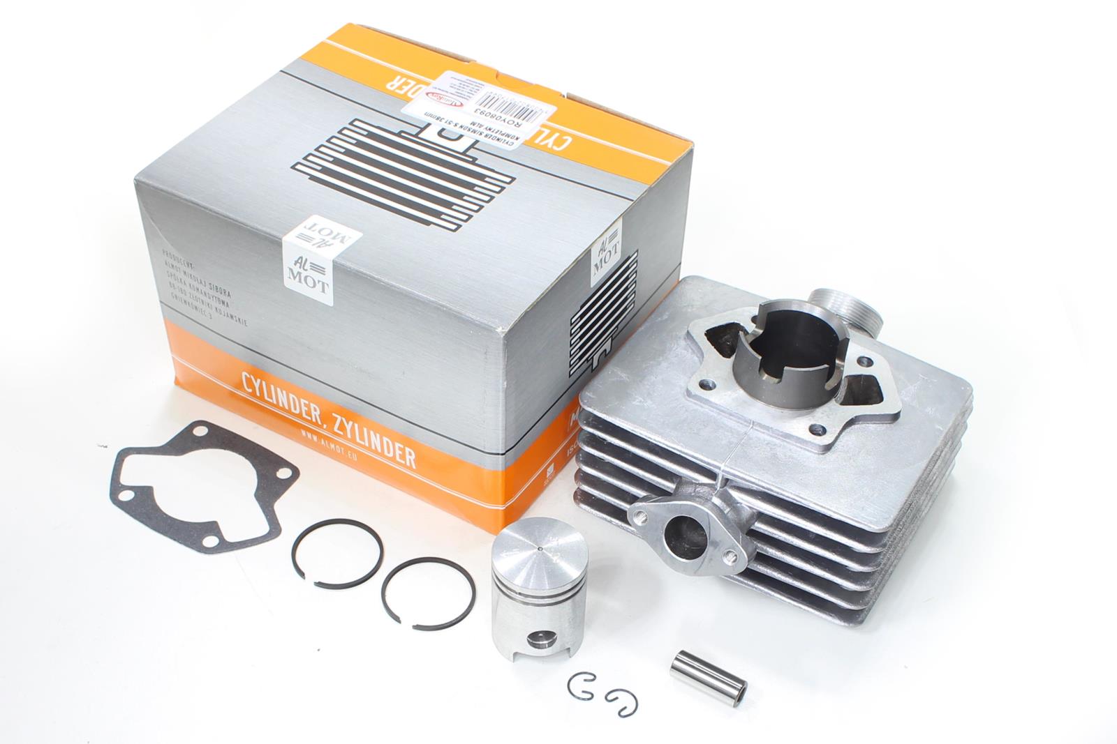 CYLINDER SIMSON S51 38mm KPL. ALM