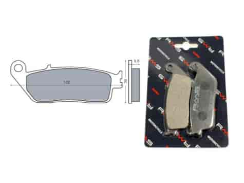 KLOCKI HAMULCOWE HONDA CN 250 CBF 500 VFR 750 RMS