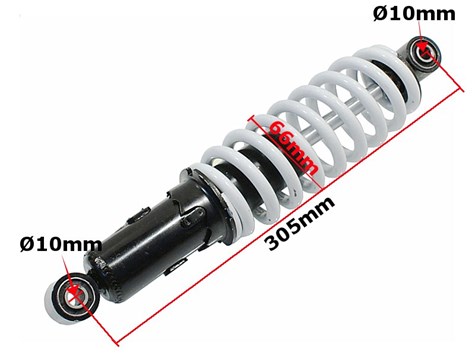 AMORTYZATOR TYŁ ATV 150 BIAŁY HB