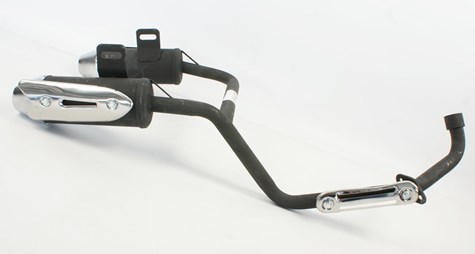 TŁUMIK ATV 110/125 PODWÓJNY DYFUZOR HB