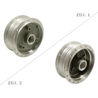 PIASTA KOŁA SIMSON S50 S51 S70 S53 S83 KR51 KR51/1 KR51/2 SR4-1 SR4-2 SR4-2/1 SR4-3 SR4-4 DE bez łożysk