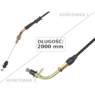 LINKA GAZU GY6-50 Z BLASZKĄ PHE