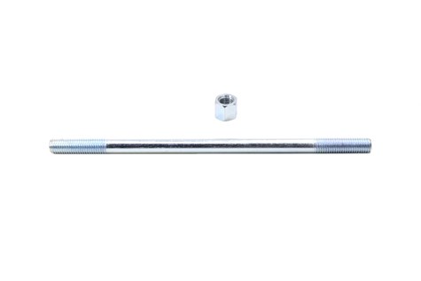 SZPILKA CYLINDRA WSK 125 142mm Z NAKRĘTKĄ