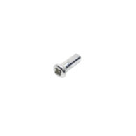 NYPEL SZPRYCHY NAKRĘTKA CHROM 18x5mm KPL. 36szt. GWINT 3,3mm