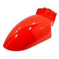 PLASTIK BŁOTNIK PRZEDNI - TYLNA CZĘŚĆ CARAVE CZERWONY