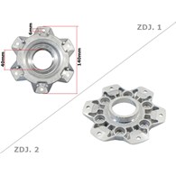 DOCISK SPRZĘGŁA ALUMINOWY MZ250