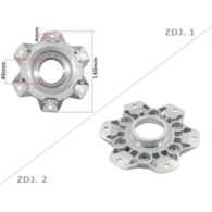 DOCISK SPRZĘGŁA ALUMINOWY MZ ETZ 250