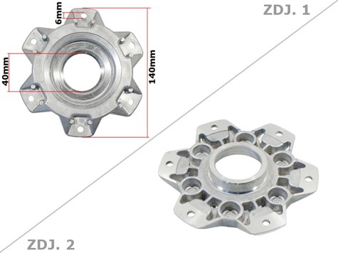 DOCISK SPRZĘGŁA ALUMINOWY MZ ETZ 250