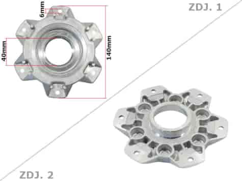 DOCISK SPRZĘGŁA ALUMINOWY MZ ETZ 250