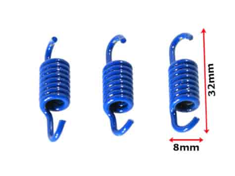 SPRĘŻYNY SZCZĘK SPRZĘGŁA GY-6 TUNING NIEBIESKIE