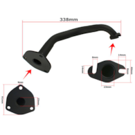 KOLANKO TŁUMIKA ZIPP QUANTUM 2T