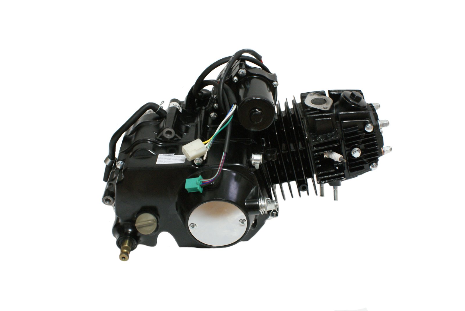 SILNIK MOTOROWER STREET YANKEE 125 MANUAL 4 BIEGOWY ALUMINIOWY CYLINDER 154FMI TZ