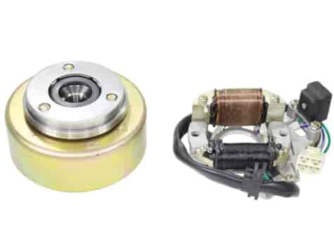 APARAT ZAPŁONOWY STATOR ATV 110/125 2 CEWKI + MAGNETO TZ
