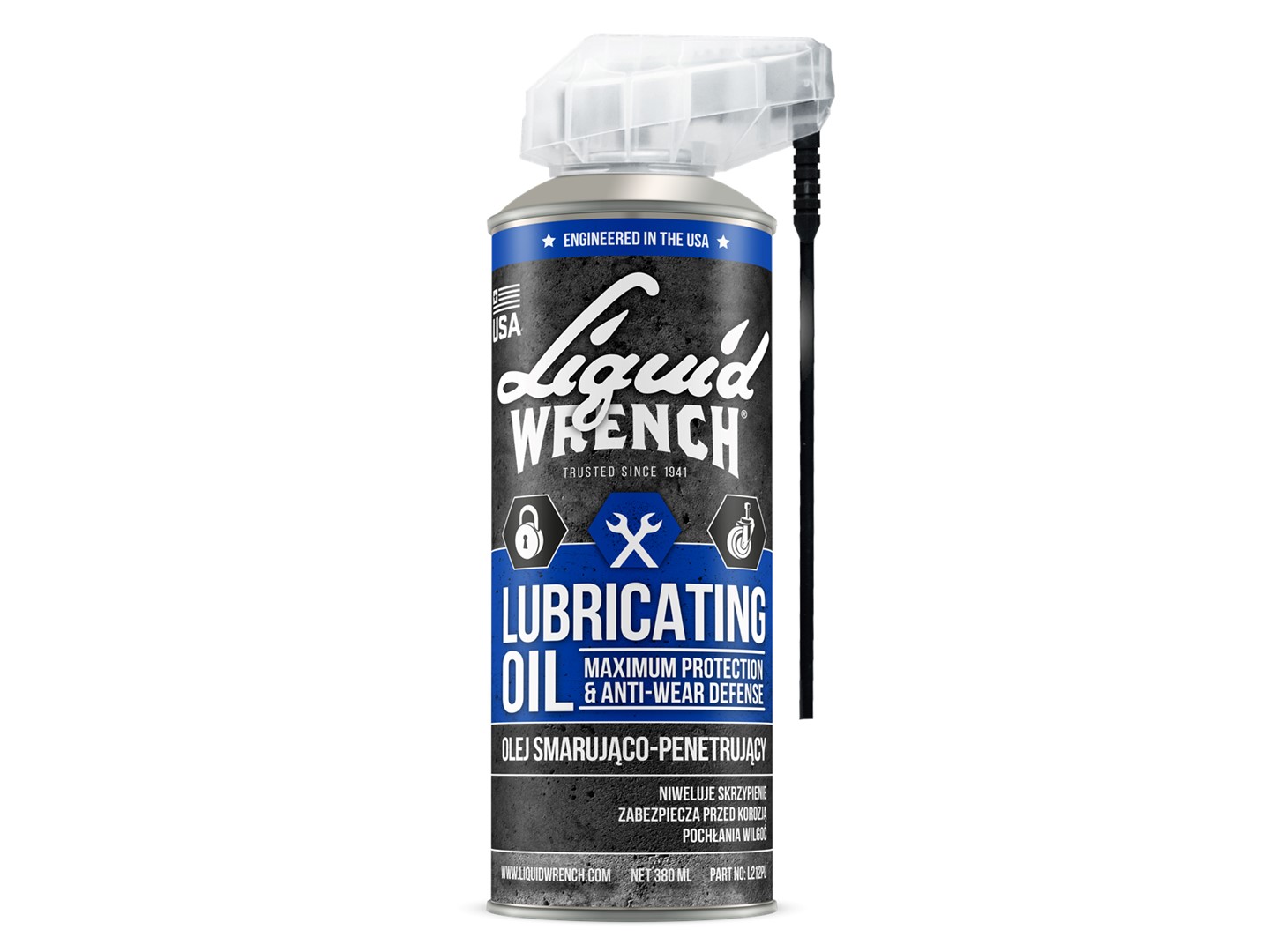 ŚRODEK OLEJ SMARUJĄCO-PENETRUJĄCY LIQUID WRENCH 380ml USA