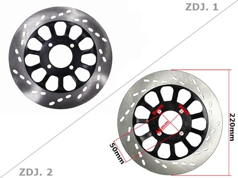 TARCZA HAMULCOWA TYŁ ATV 150 DIABLO WB