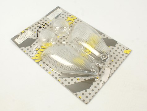 KLOSZ KIERUNKOWSKAZU BIAŁY PIAGGIO TYPHOON KOMPLET