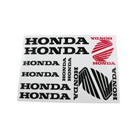 NAKLEJKA HONDA CZARNA HUN