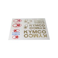 NAKLEJKA KYMCO ZŁOTA HUN