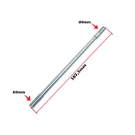 SZPILKA CYLINDRA ATV 150 GY6-150 DIABLO PRAWA M8x187,5mm 157QMJ FUXIN