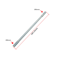 SZPILKA CYLINDRA ATV 150 GY6-150 DIABLO PRAWA M8x187,5mm 157QMJ FUXIN