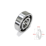ŁOŻYSKO 6203 17x40x12 WAŁKA SPRZĘGŁA ATV150 GY6-150 DIABLO FUXIN