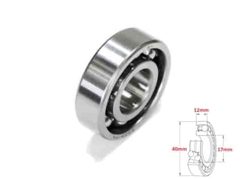 ŁOŻYSKO 6203 17x40x12 WAŁKA SPRZĘGŁA ATV150 GY6-150 DIABLO FUXIN