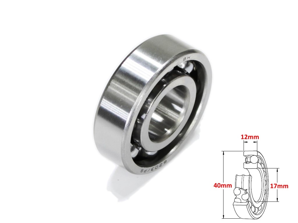 ŁOŻYSKO 6203 WAŁKA SPRZĘGŁA ATV150 GY FUXIN DIABLO