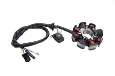 APARAT ZAPŁONOWY STATOR ATV 150 - BENZHOU DIABLO JONWAY LIFAN LONCIN POLARIS SHINERAY GY6-150 - BARTON BENZHOU KYMCO PEUGEOT QUANTUM ROUTER ROMET SYM ZIPP 8 CEWEK 157QMJ FUXIN