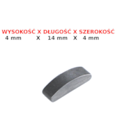 KLIN WAŁU ATV 150 GY6-150 DIABLO ORYGINAŁ FUXIN