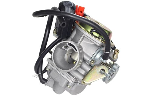 GAŹNIK GY6-125 PD24J SKUTER 4T METALOWA POKRYWA SC