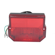 LAMPA TYŁ MZ KWADRAT CZERWONA SC