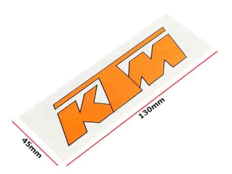 NAKLEJKA KTM POMARAŃCZOWA 0933A KAT-E