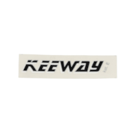 NAKLEJKA KEEWAY CZARNA KAT-E
