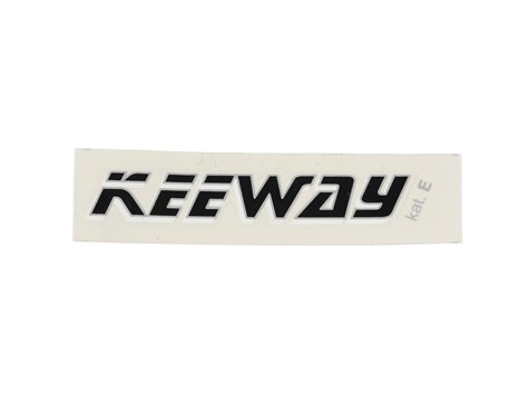 NAKLEJKA KEEWAY CZARNA KAT-E