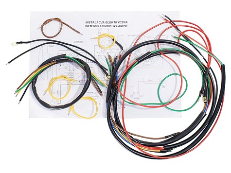 INSTALACJA ELEKTRYCZNA WFM M06 LICZNIK LAMPA