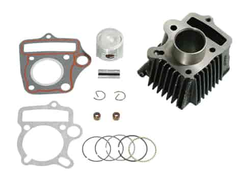 CYLINDER ATV 50 KOMPLETNY SILNIK POZIOMY Z OZNACZENIEM 139FMB WYSTĘPUJĄCY W ATV CHIŃSKIE QUADY, MOTOROWERY STREET, CROSS, CZOPER